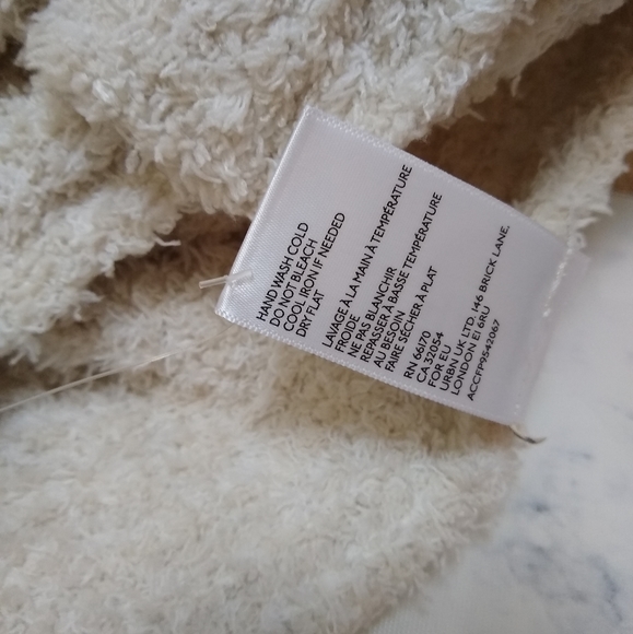 Free People Cloud Rib Oversize Scarf in Ivory - Picture 4 of 5